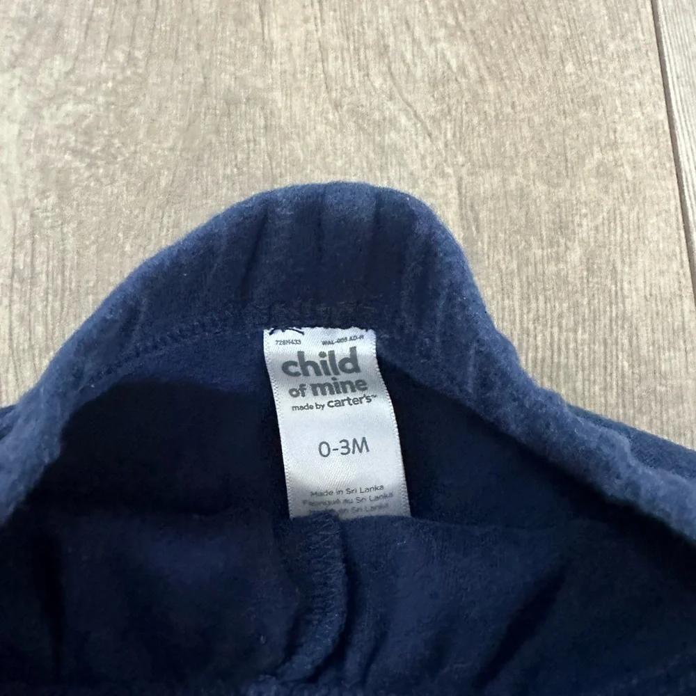 Gerber & Carter’s0-3 Month Baby Boy matching outfit set